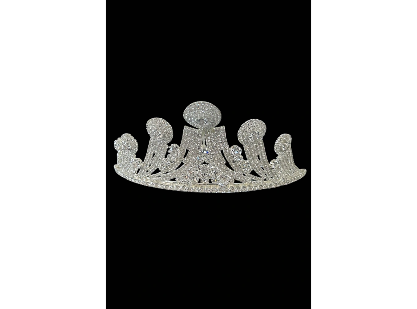 Zirkon Taşlı Gelin/Kına/Nişan/Söz Tasarım Taç