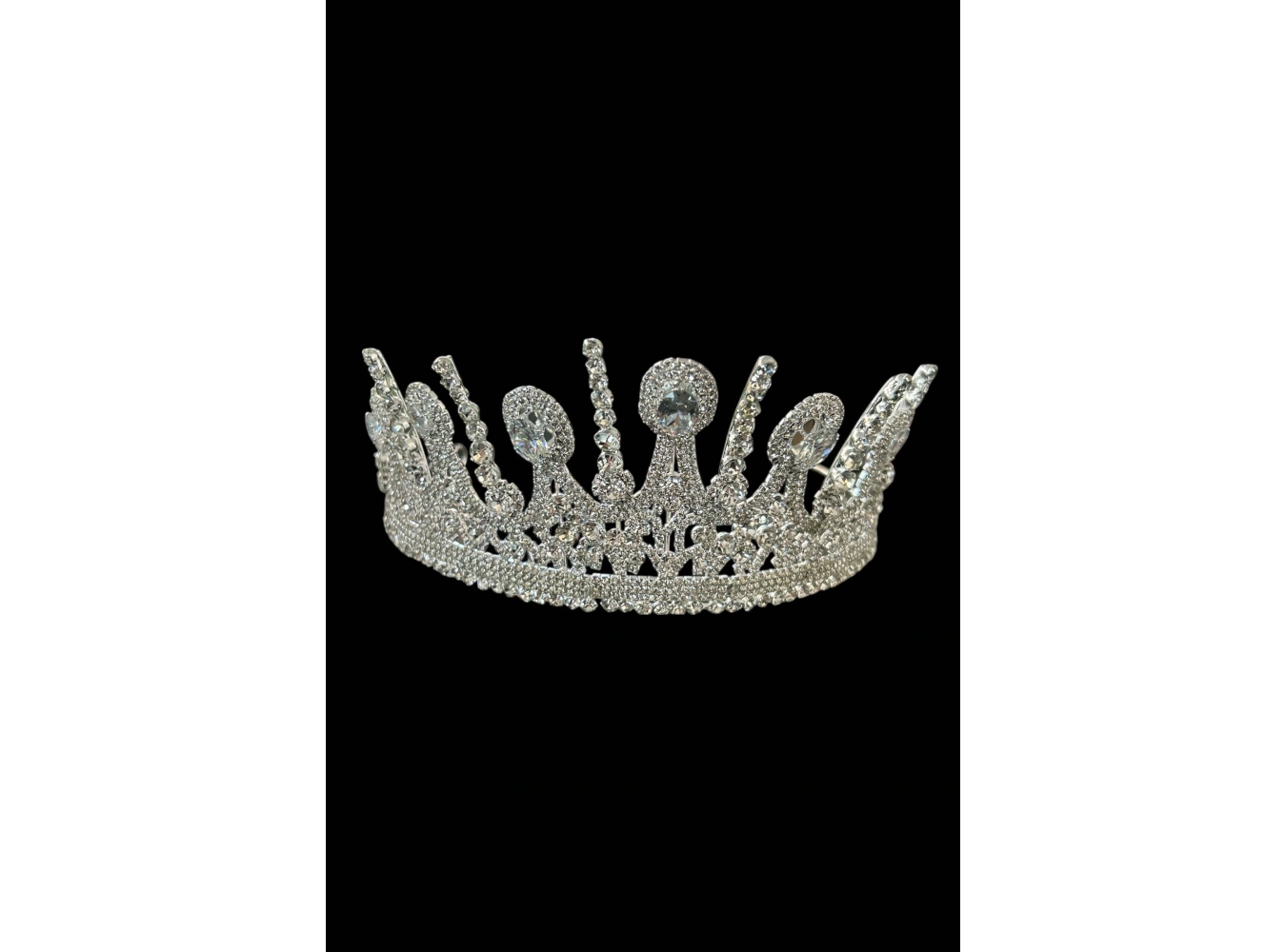 Zirkon Taşlı Gelin/Kına/Nişan/Söz Tasarım Taç