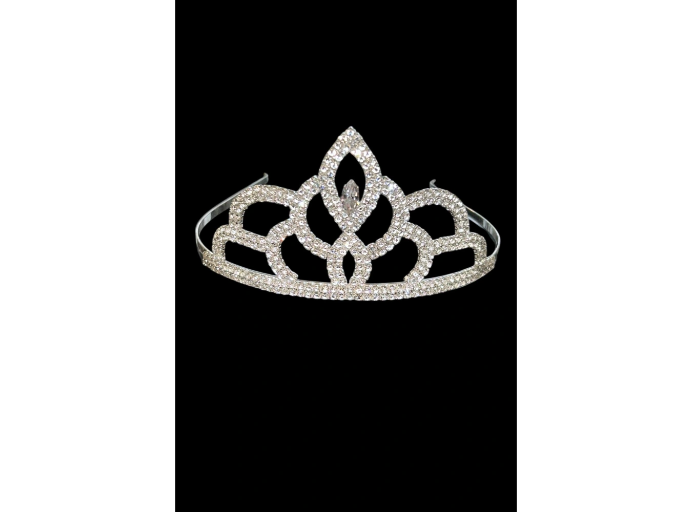 Zirkon Taşlı Gelin/Kına/Nişan/Söz Tasarım Taç