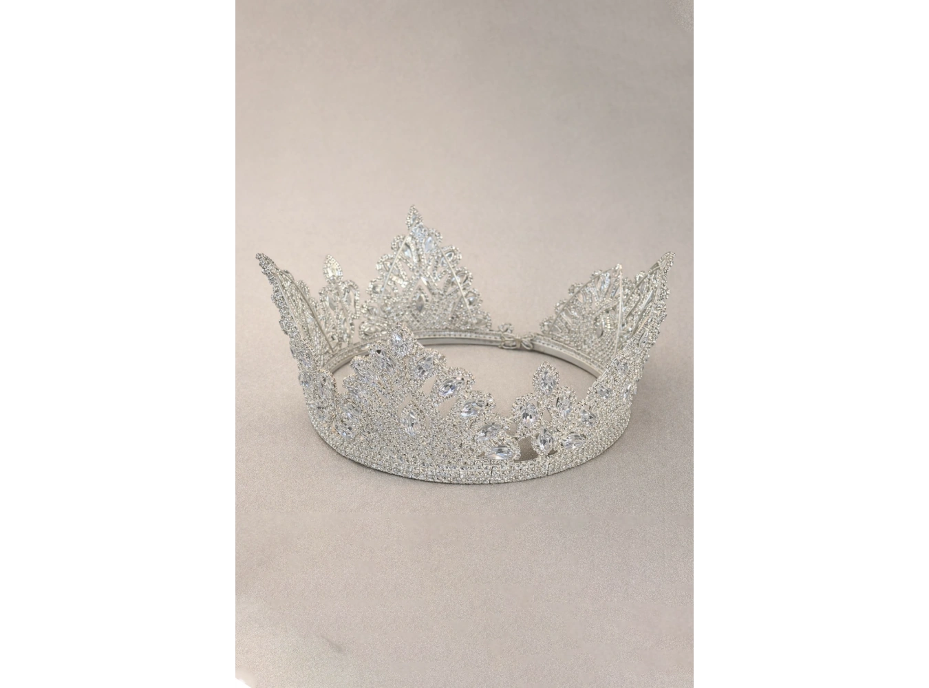 Zirkon Taşlı Gelin/Kına/Nişan/Söz Tasarım Taç