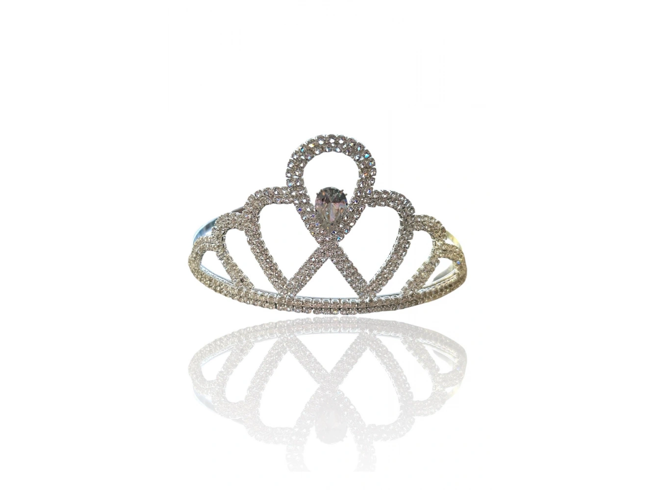 Zirkon Taşlı Gelin/Kına/Nişan/Söz Tasarım Taç