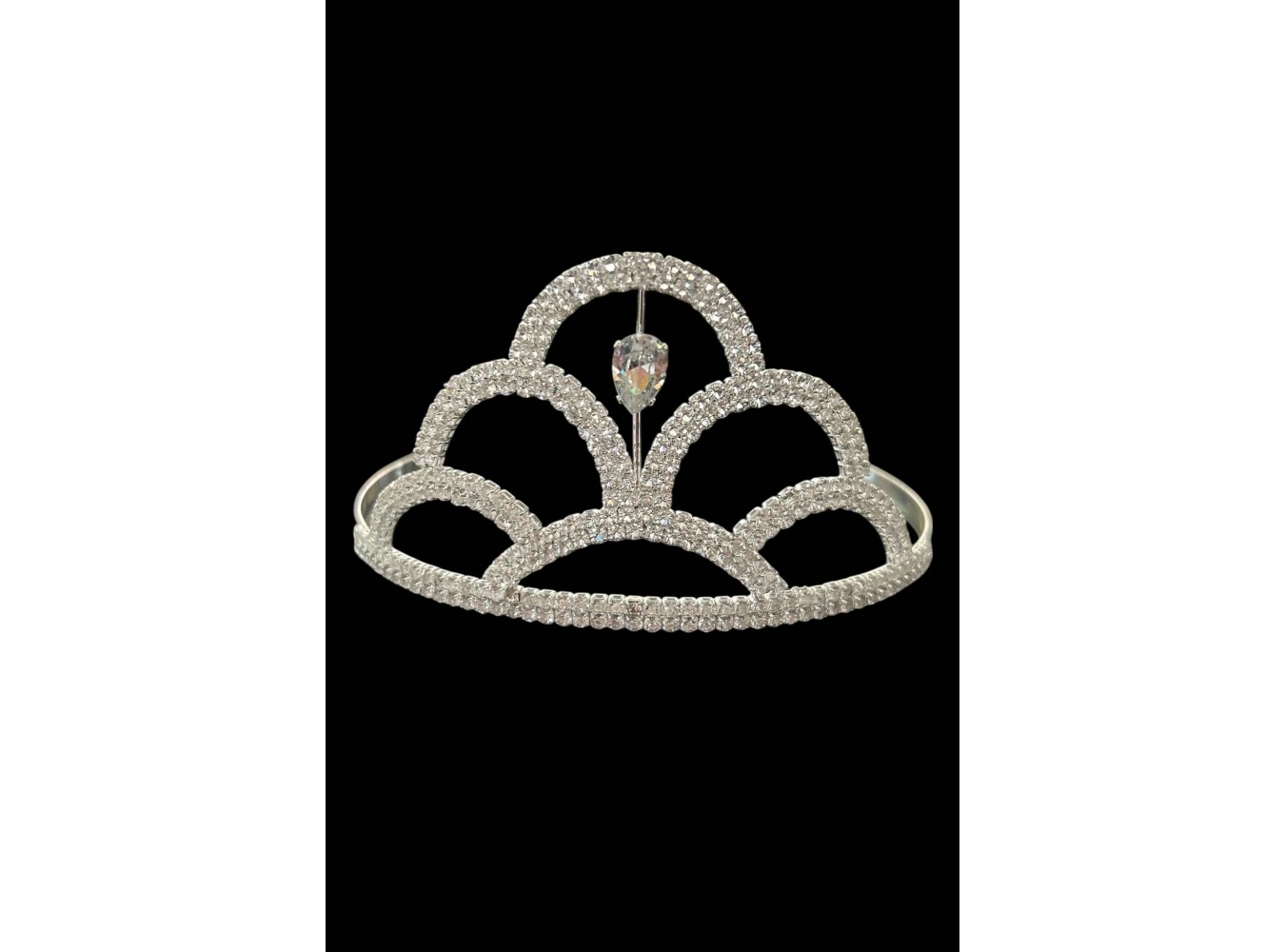 Zirkon Taşlı Gelin/Kına/Nişan/Söz Tasarım Taç