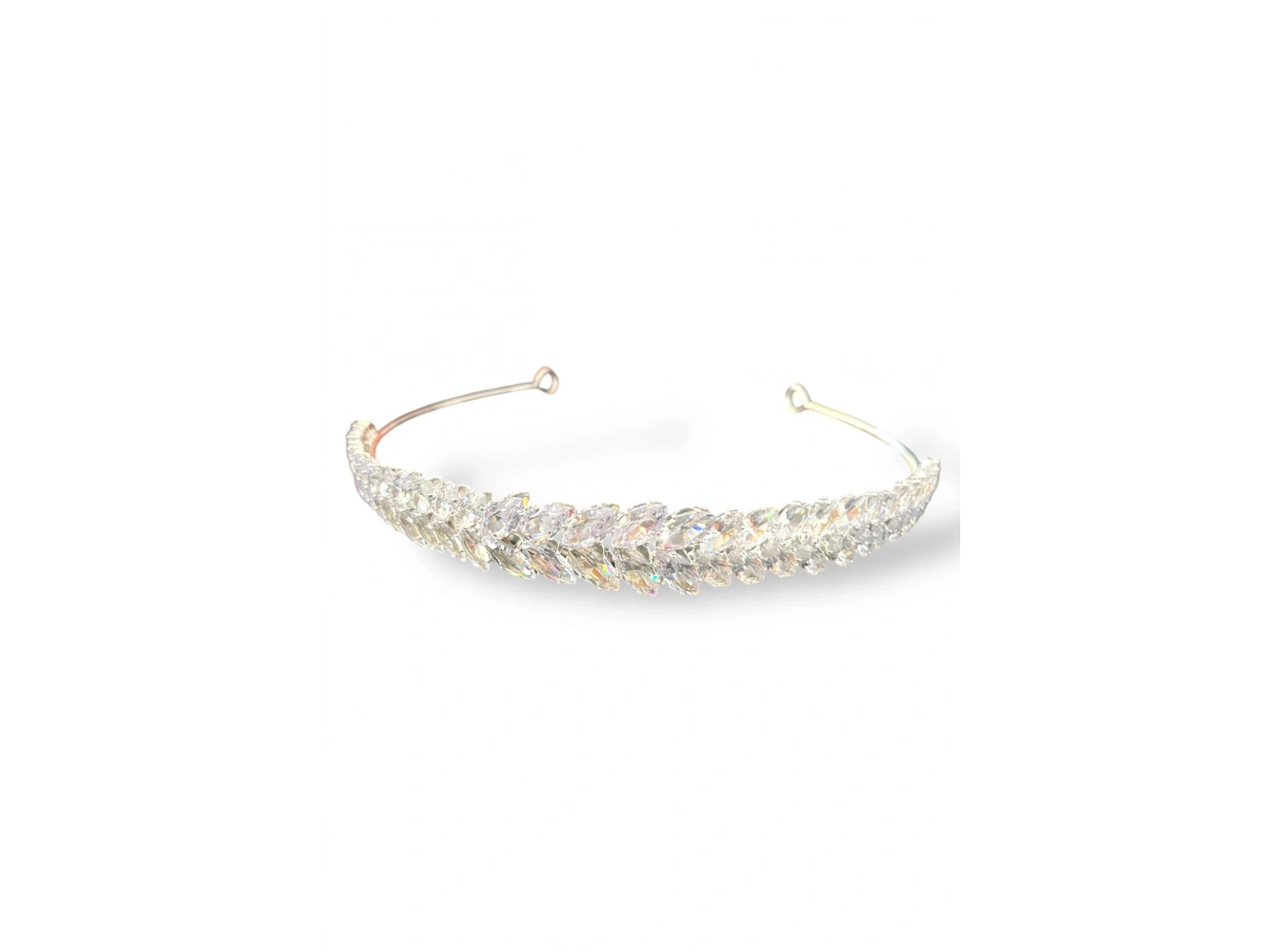 Zirkon Taşlı Gelin/Kına/Nişan/Söz Tasarım Taç