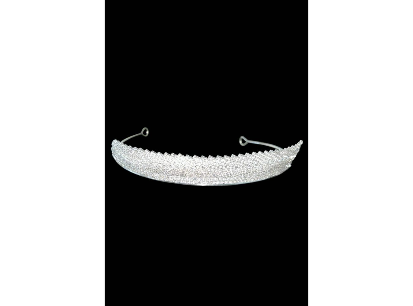 Zirkon Taşlı Gelin/Kına/Nişan/Söz Tasarım Taç