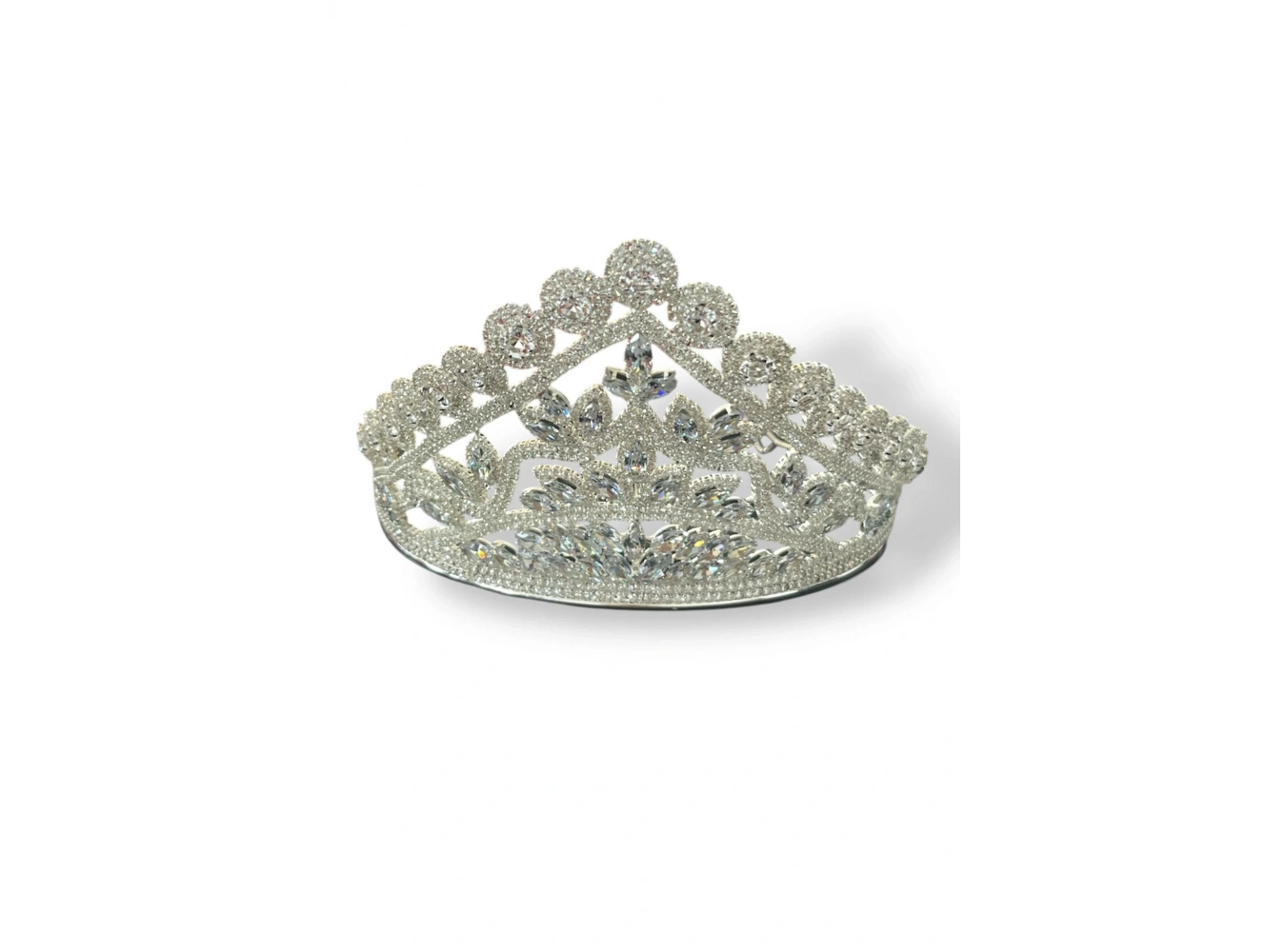 Zirkon Taşlı Gelin/Kına/Nişan/Söz Tasarım Taç