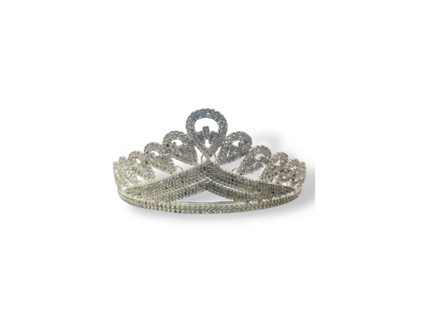 Zirkon Taşlı Gelin/Kına/Nişan/Söz Tasarım Taç