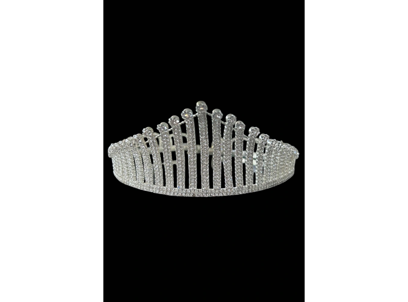 Zirkon Taşlı Gelin/Kına/Nişan/Söz Tasarım Taç