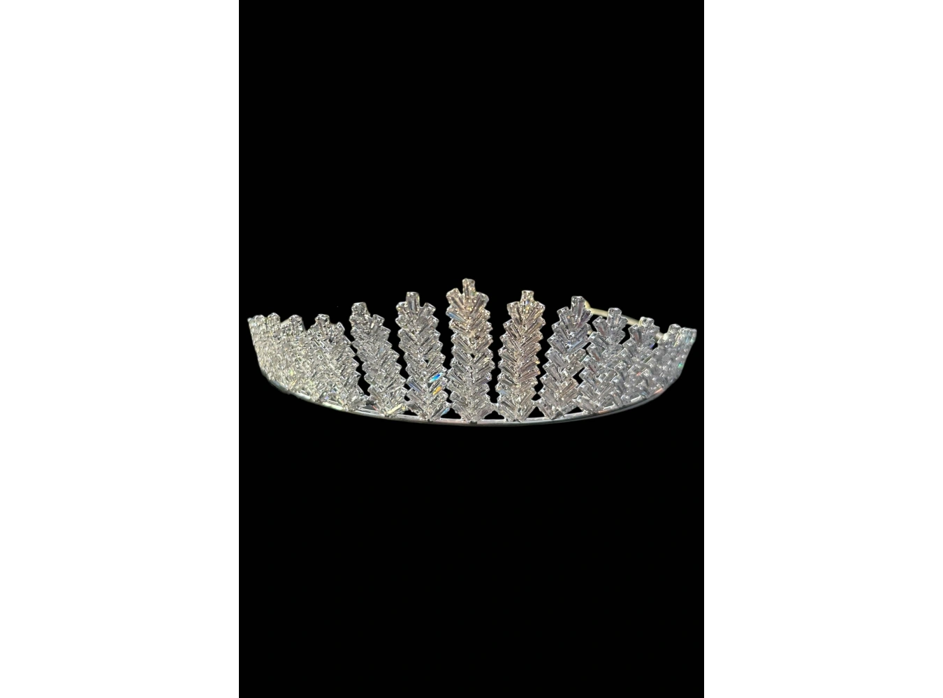 Zirkon Taşlı Gelin/Kına/Nişan/Söz Tasarım Taç