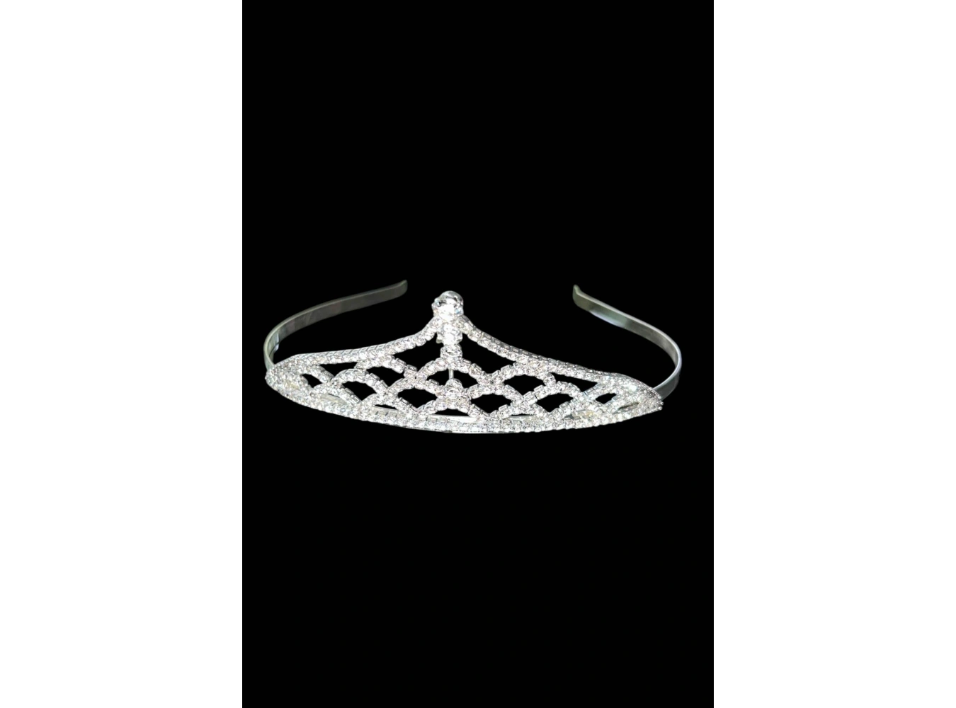 Zirkon Taşlı Gelin/Kına/Nişan/Söz Tasarım Taç