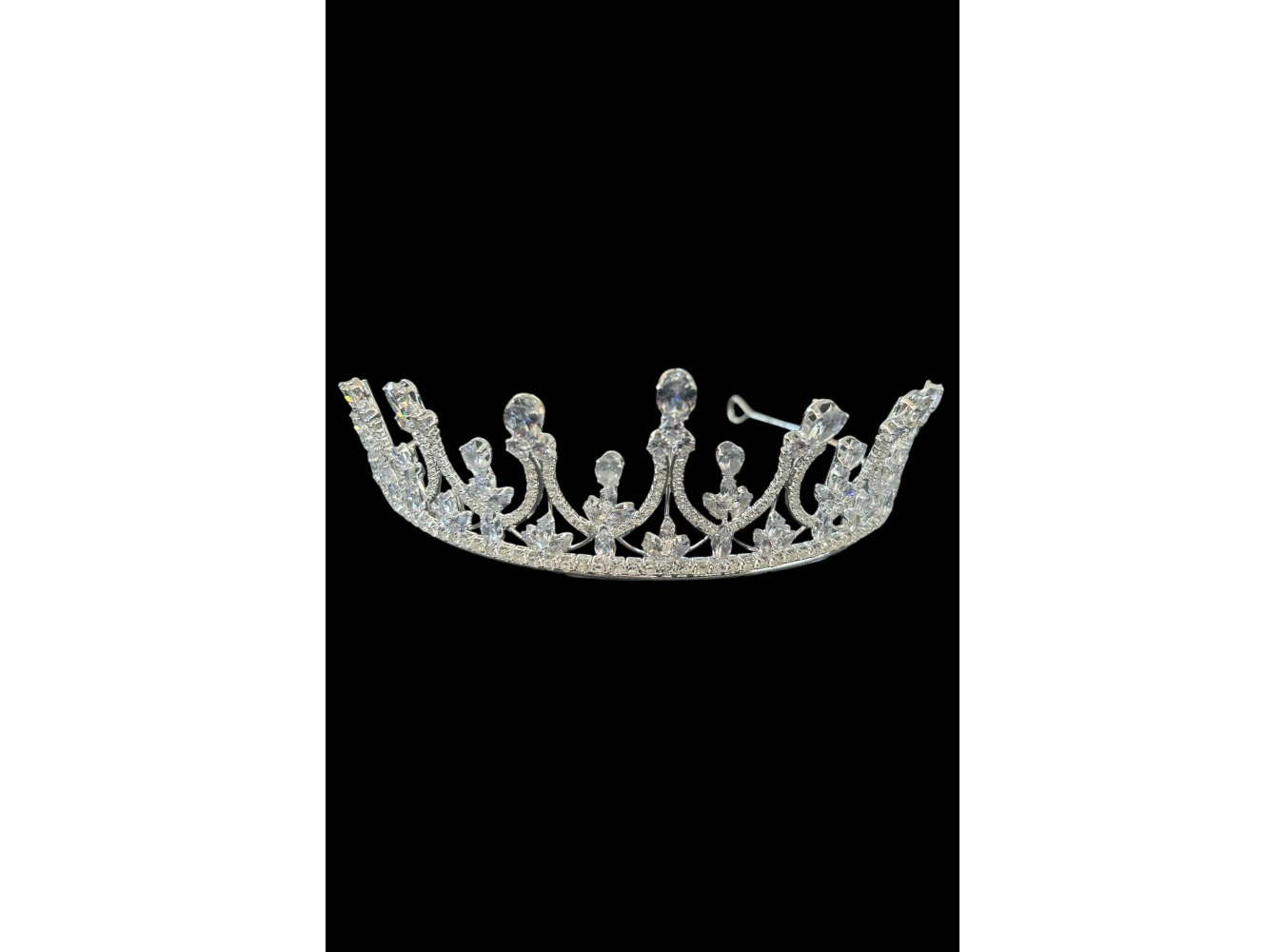 Zirkon Taşlı Gelin/Kına/Nişan/Söz Tasarım Taç