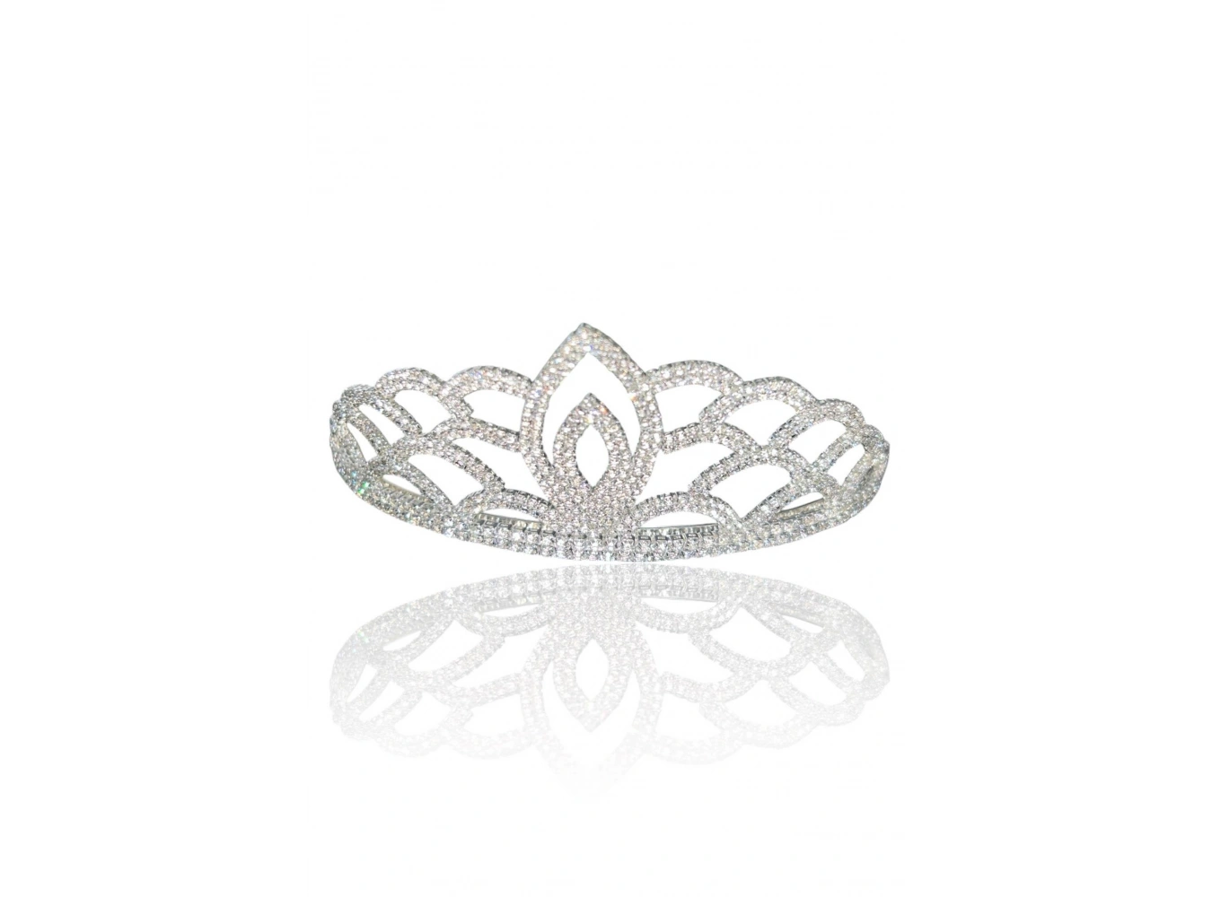 Zirkon Taşlı Gelin/Kına/Nişan/Söz Tasarım Taç