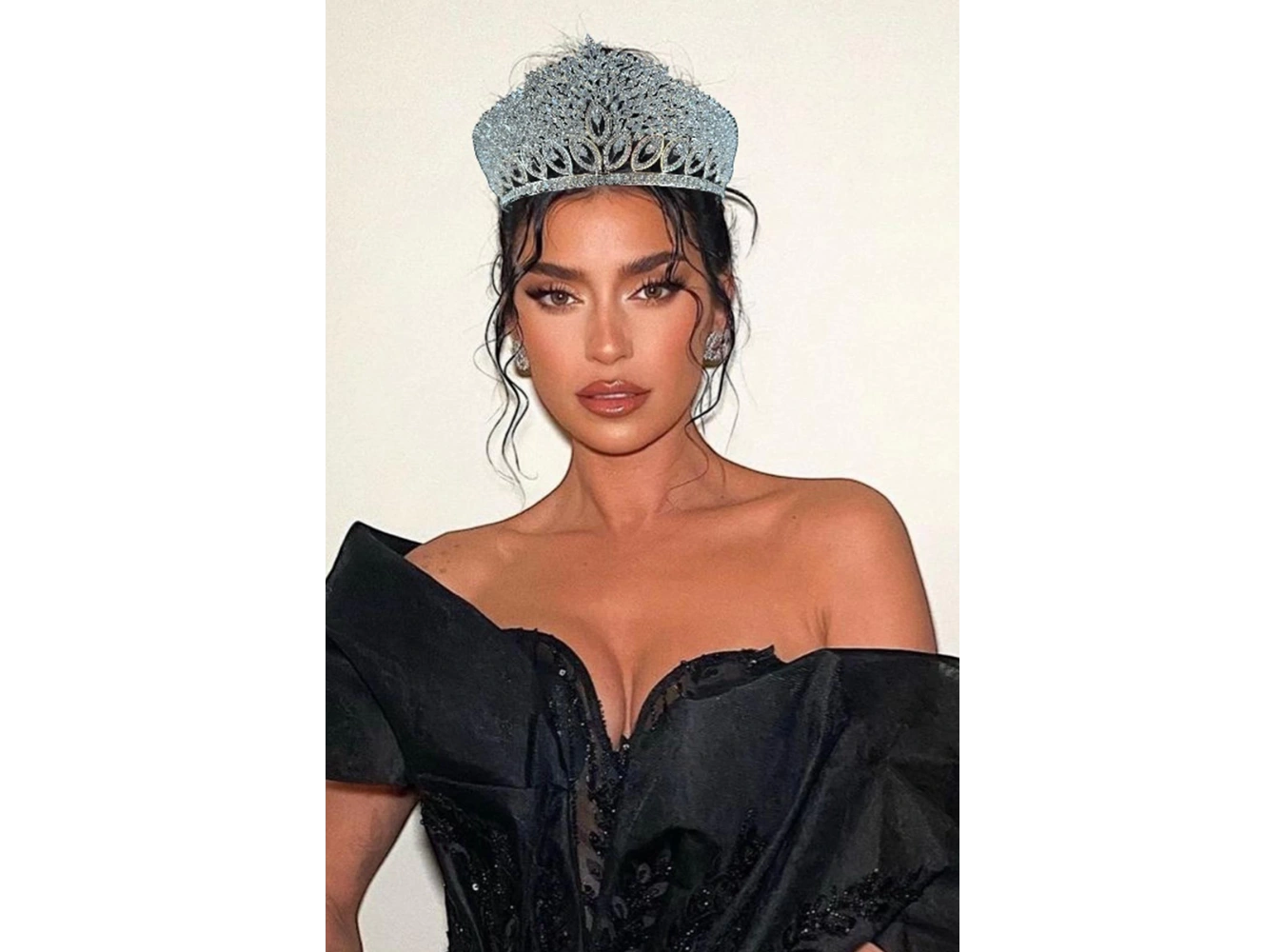 Zirkon Taşlı Gelin/Kına/Nişan/Söz Tasarım Taç