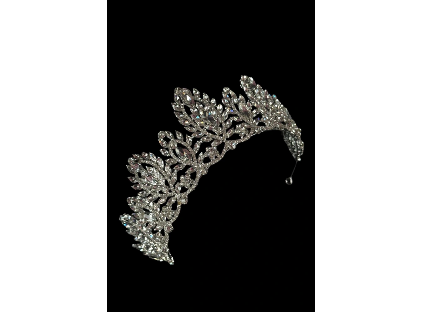 Zirkon Taşlı Gelin/Kına/Nişan/Söz Tasarım Taç