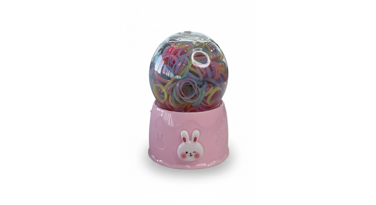 12li Karışık Renk  Lastik Toka Set