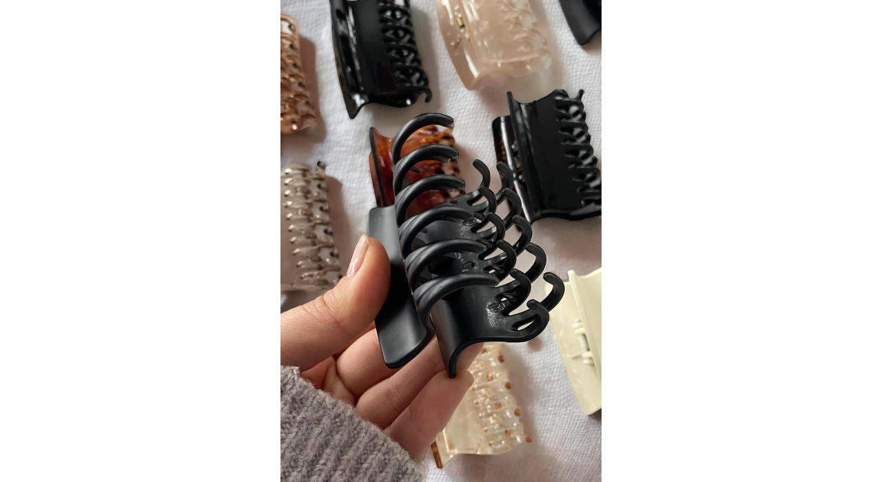 12li Karışık Renk Mandal Toka Set