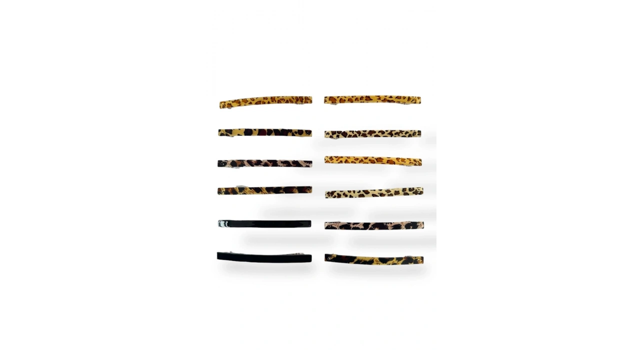 12li Karışık Renk Otomat Toka Set