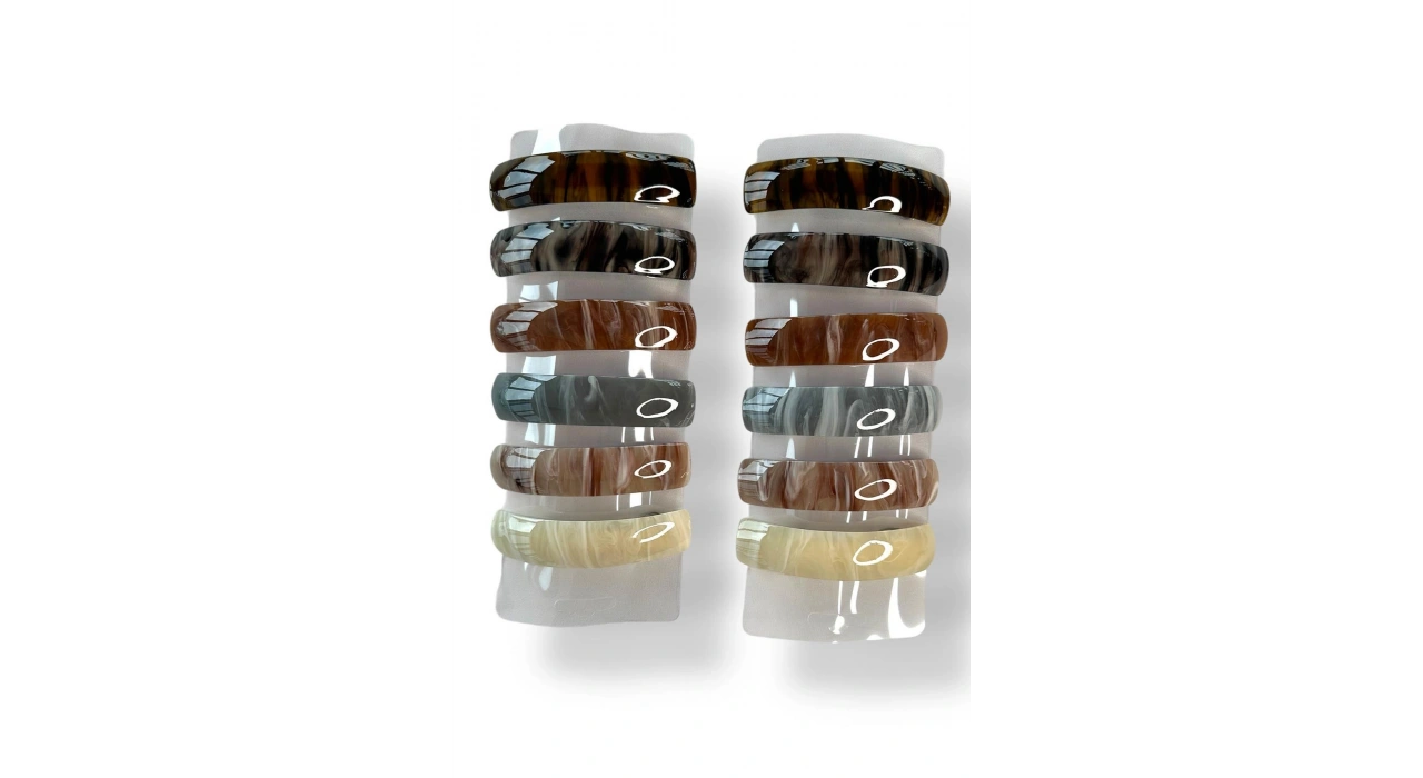 12li Karışık Renk Otomat Toka Set