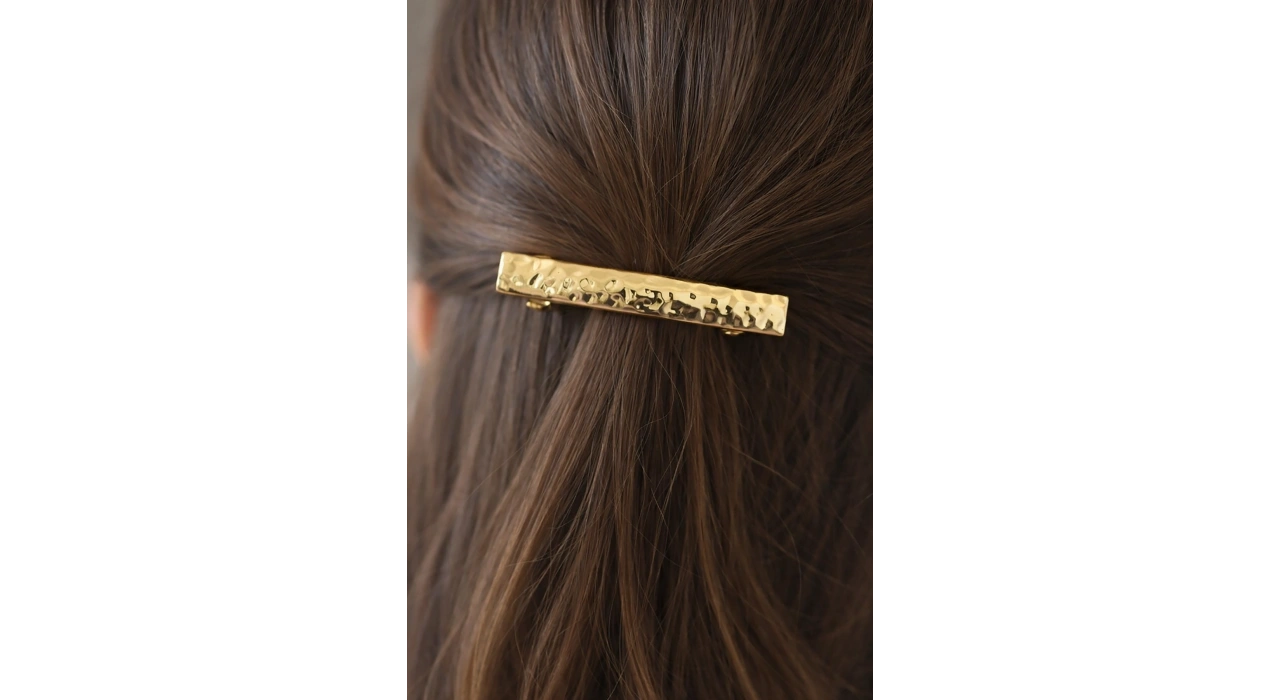 Altın Renk Metal Otomat Toka