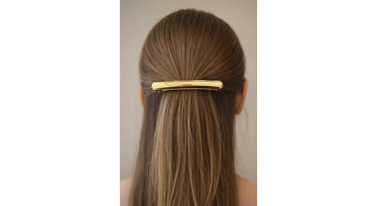 Altın Renk Metal Otomat Toka