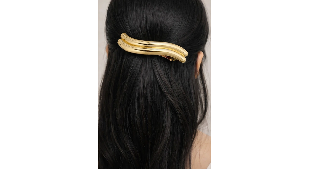 Altın Renk Metal Otomat Toka