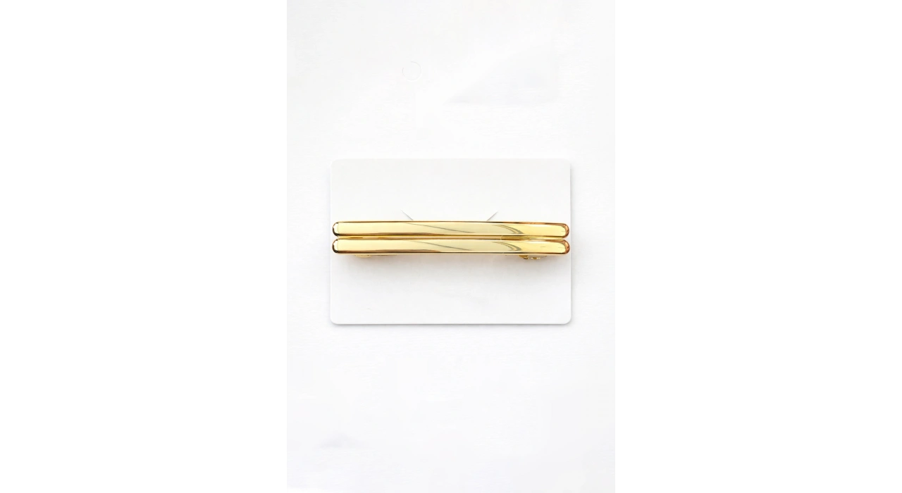 Altın Renk Metal Otomat Toka