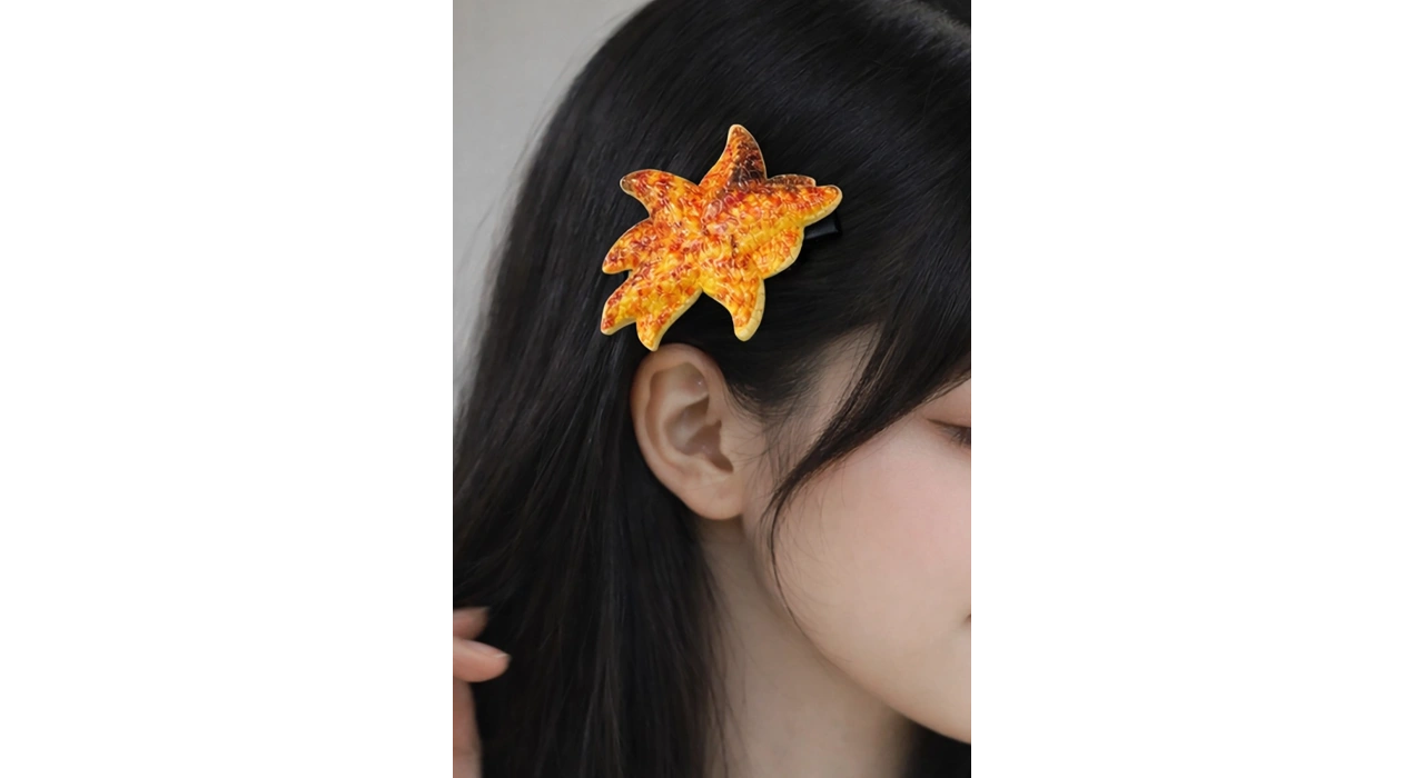 Deniz Yıldızı Figürlü Yan Toka