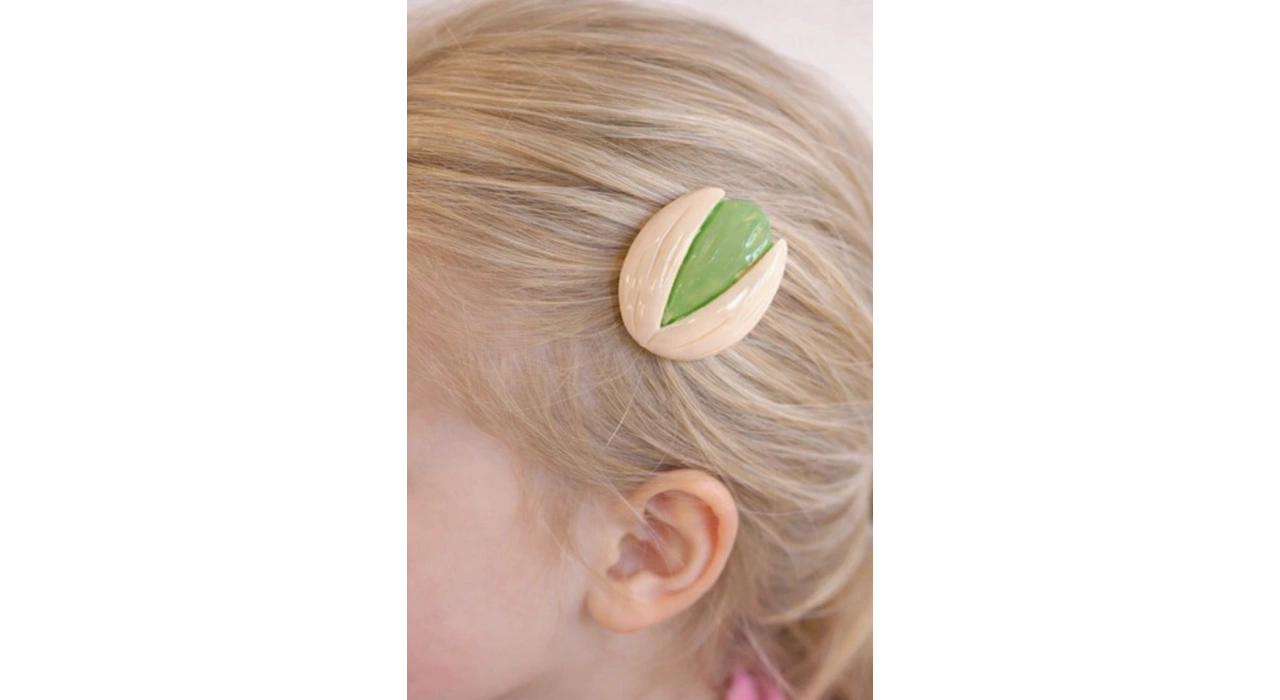 Fıstık Figürlü Yan Toka