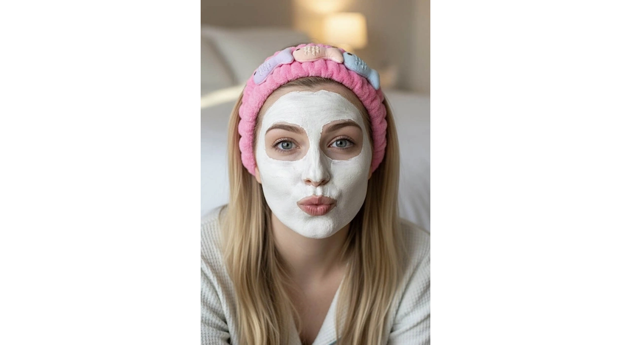 Fuşya Renk Balık Figürlü Peluş Saç Bandı