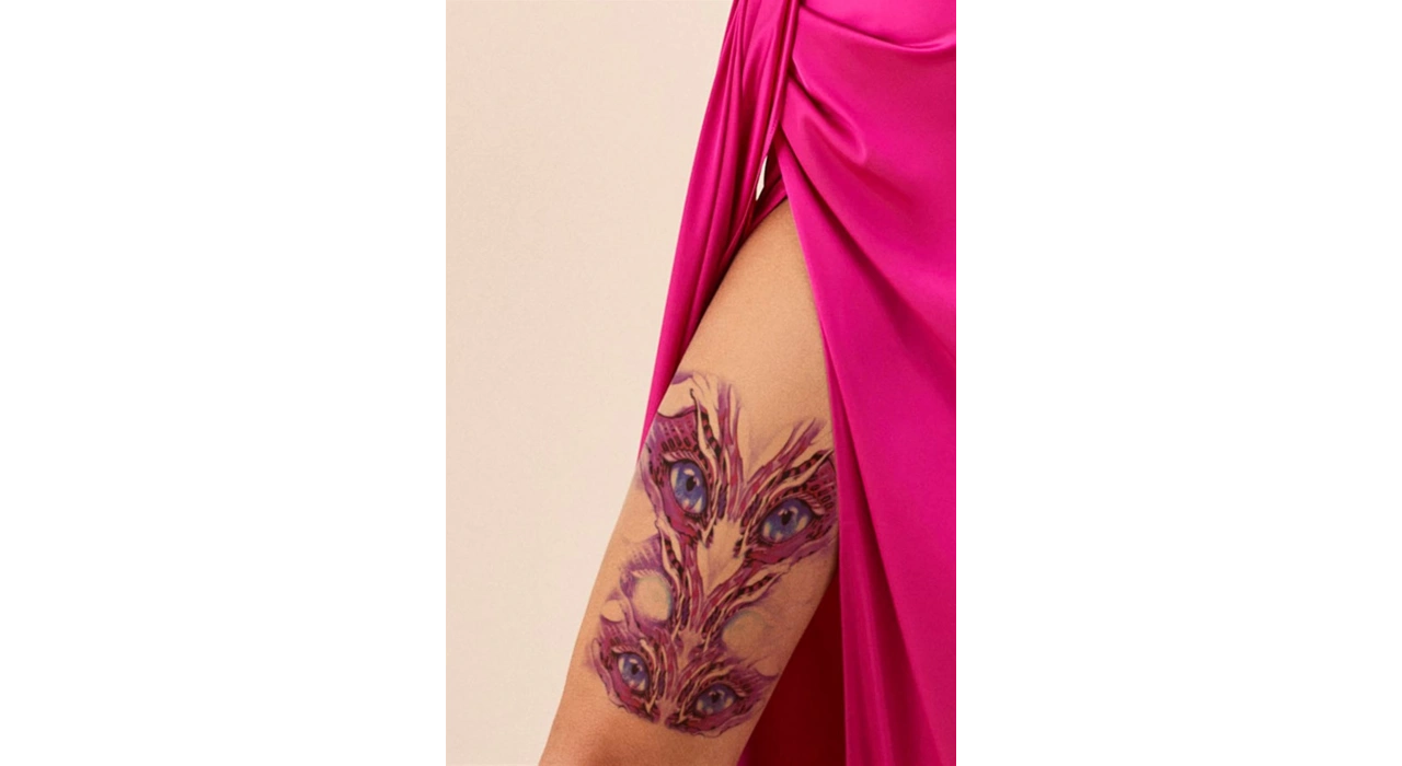 Geçici Göz Dövme Tattoo