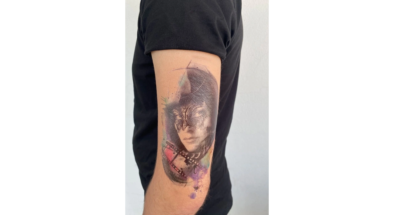 Geçici Kadın Dövme Tattoo