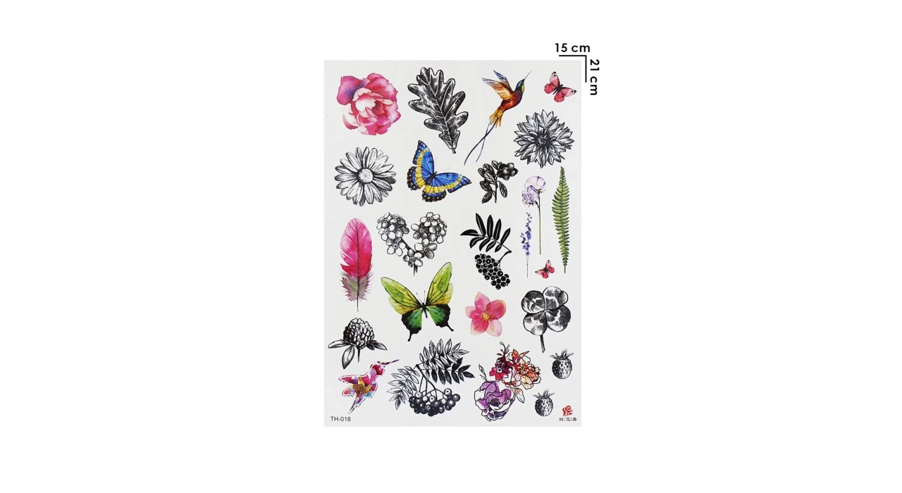 Geçici Karışık Dövme Tattoo