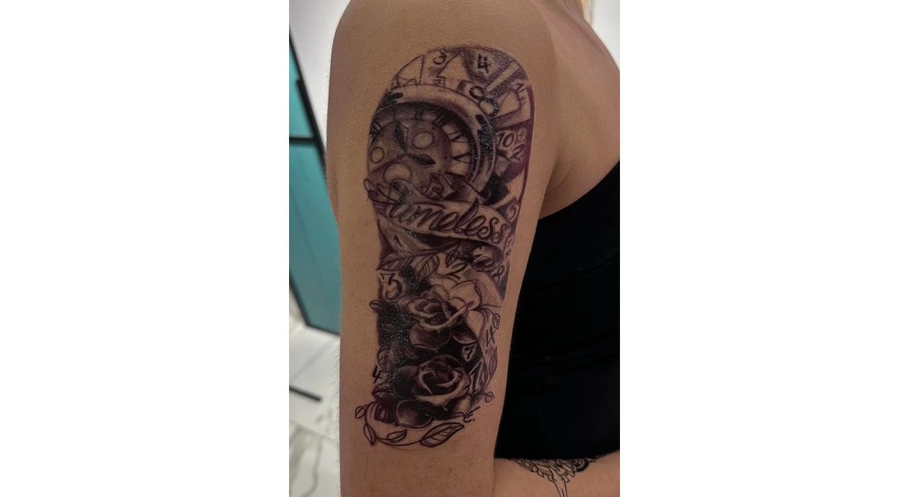 Geçici Karışık Figürlü Dövme Tattoo