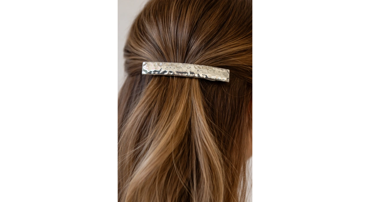 Gümüş Renk Metal Otomat Toka