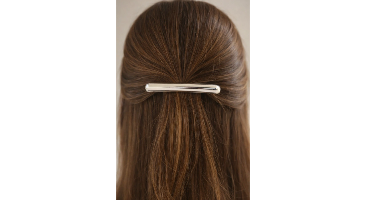 Gümüş Renk Metal Otomat Toka