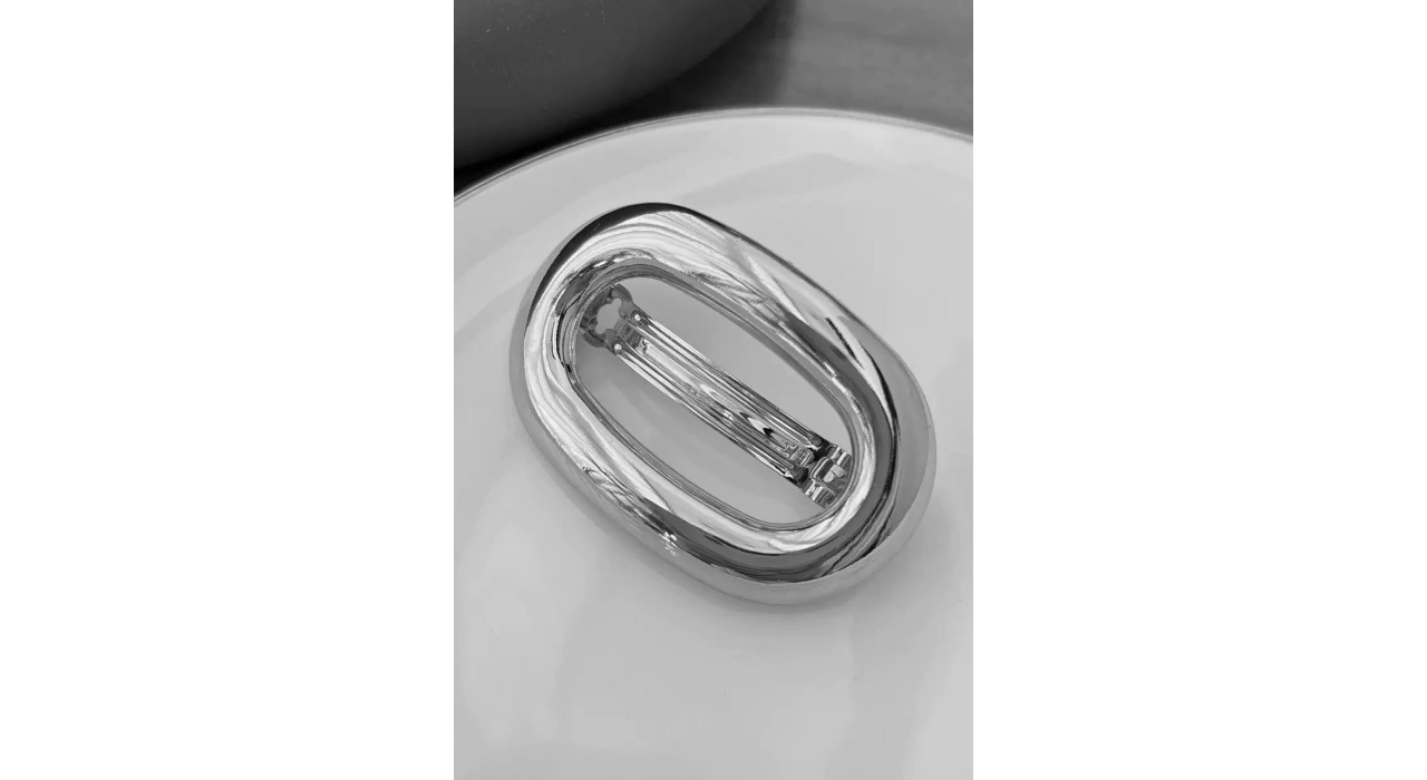 Gümüş Renk Metal Otomat Toka