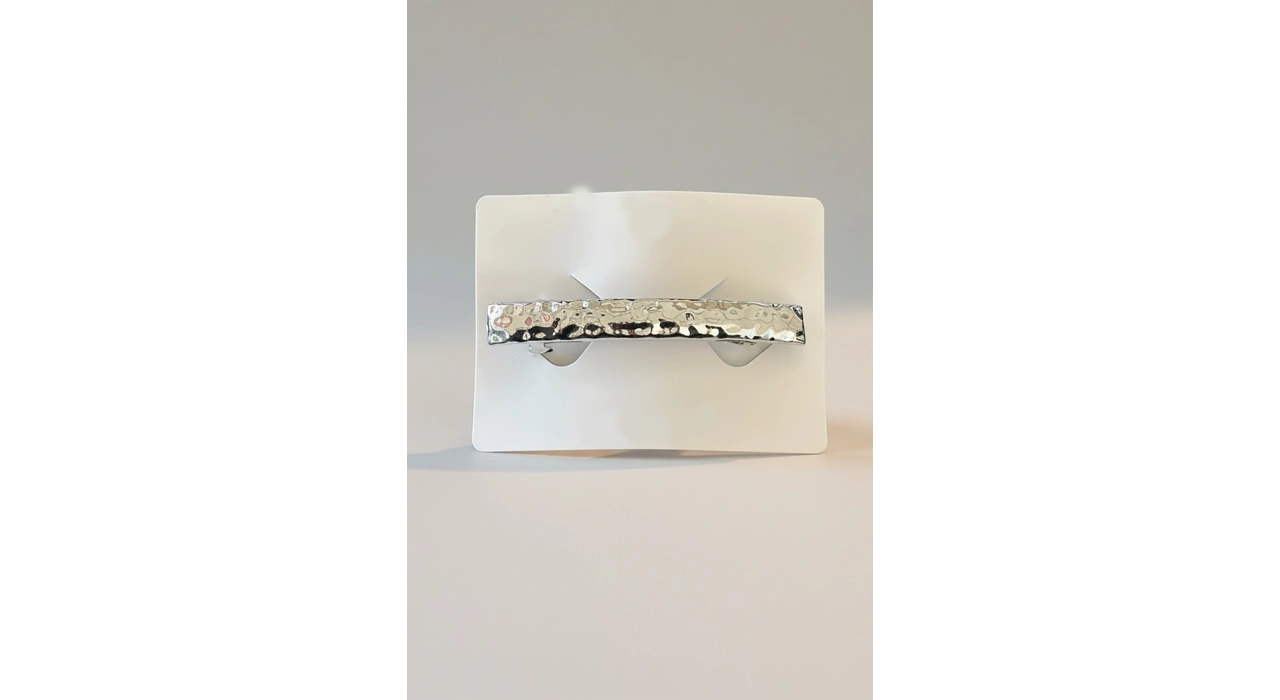 Gümüş Renk Metal Otomat Toka