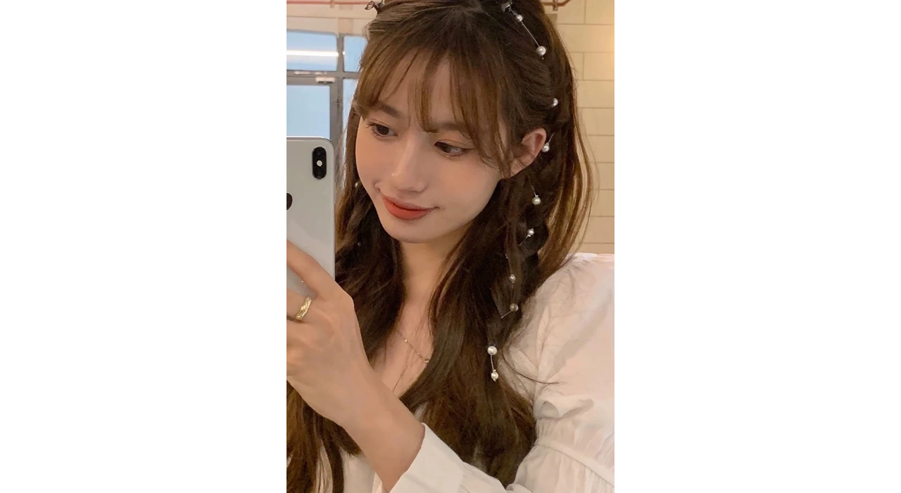 İncili Çıtçıtlı Saç Aksesuarı