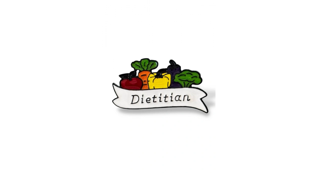 Karışık Renk Dietitian Yazılı Broş