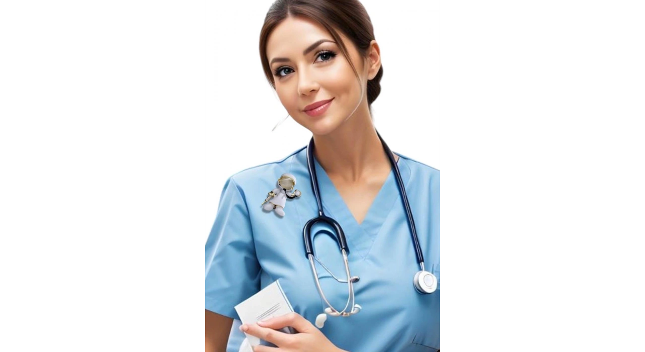 Karışık Renk Doktor Figürlü Broş