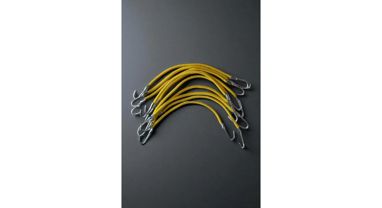 Karışık Renk Kancalı Lastik Toka Set