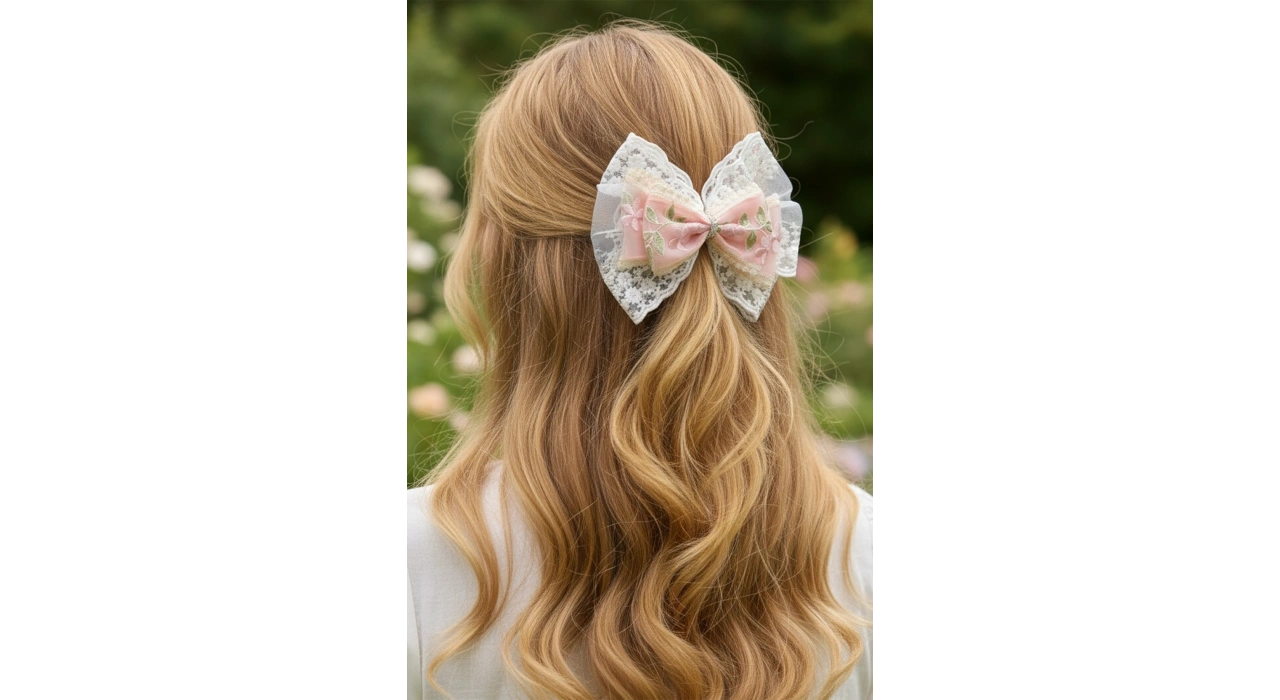 Karışık Renk Kurdele Figürlü Otomat Toka