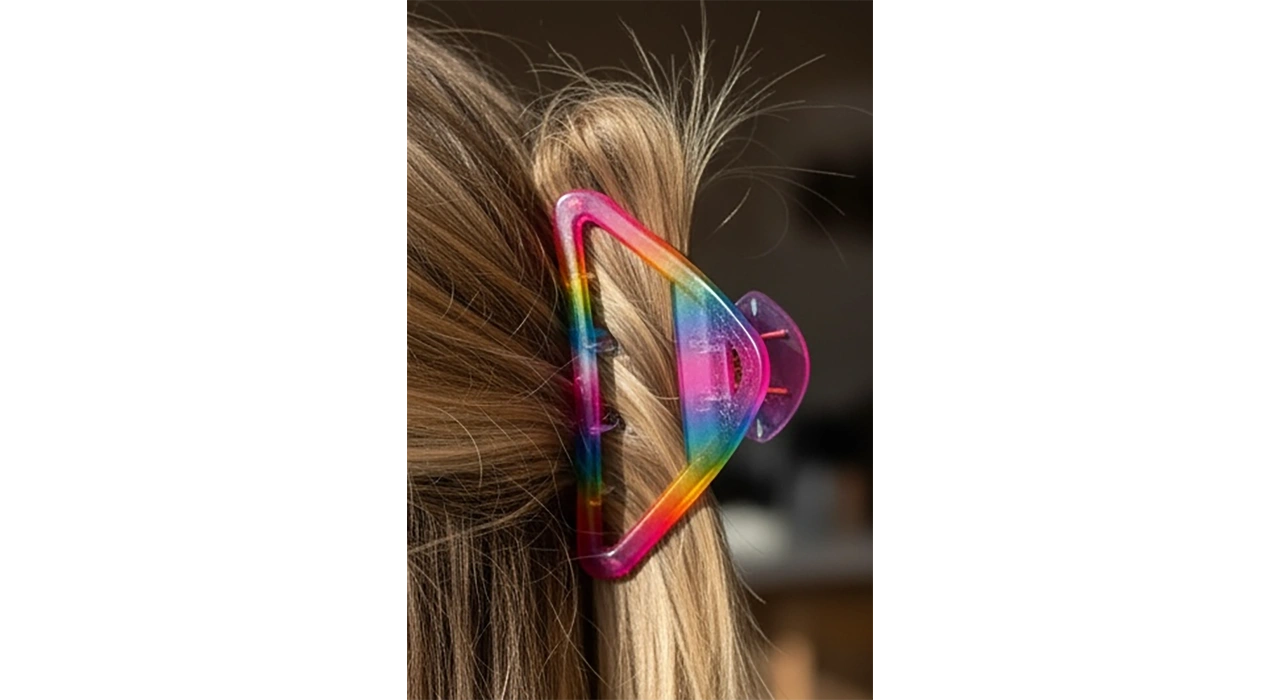 Karışık Renk Mandal Toka