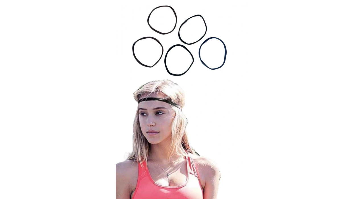 Karışık Renk Unisex Saç Bandı