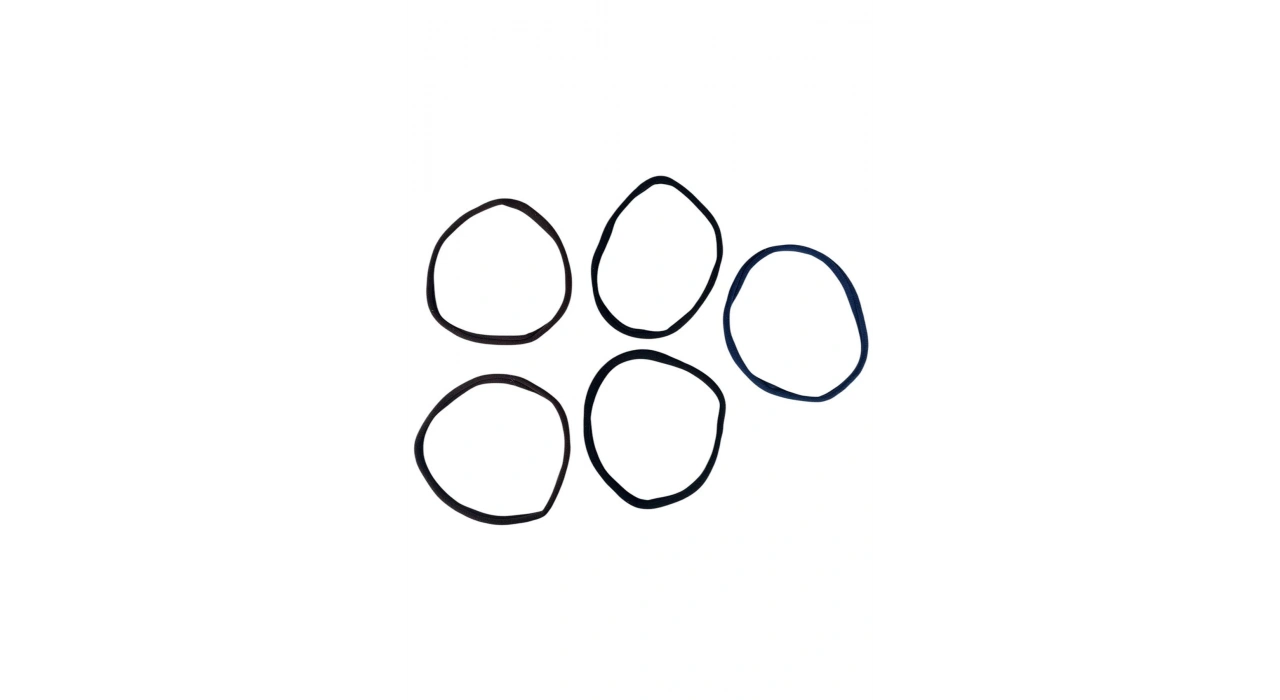 Karışık Renk Unisex Saç Bandı