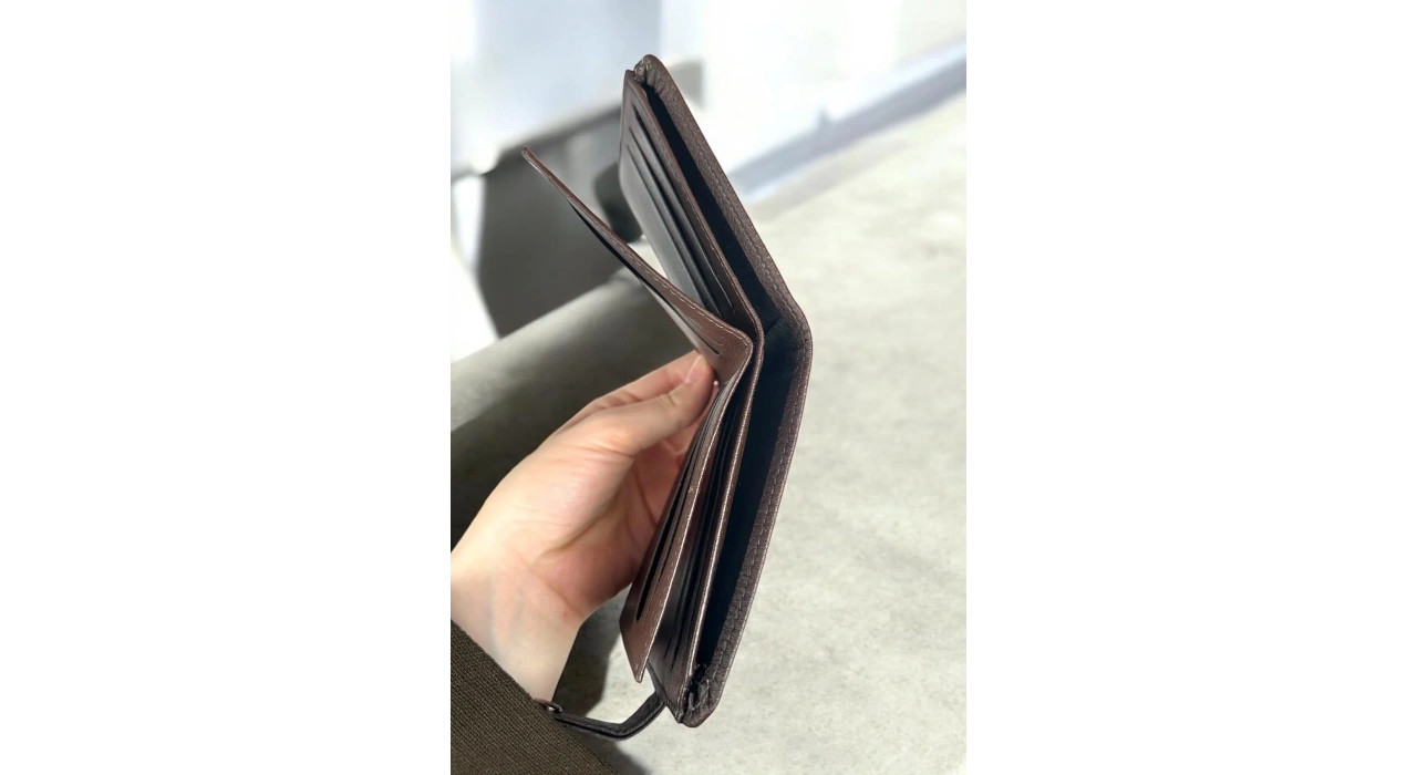 Koyu Kahve Renk Deri Erkek Cüzdan