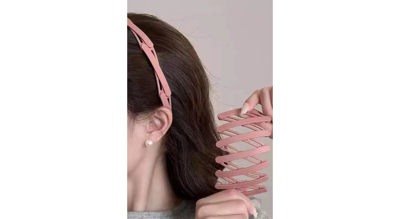 Pembe Renk Katlanabilir Taç