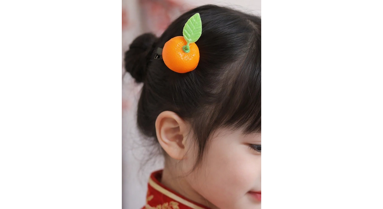 Portakal Figürlü Yan Toka