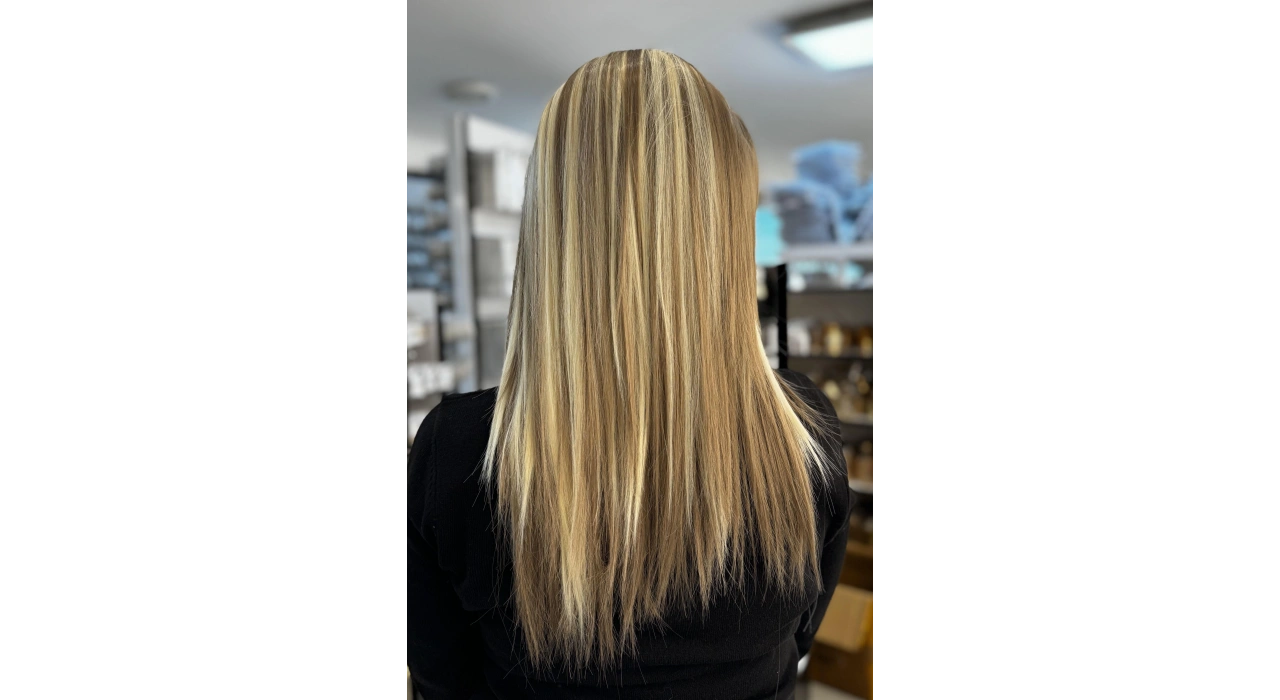 Saç Bandı Detaylı Sarı Ve Kahverengi Peruk