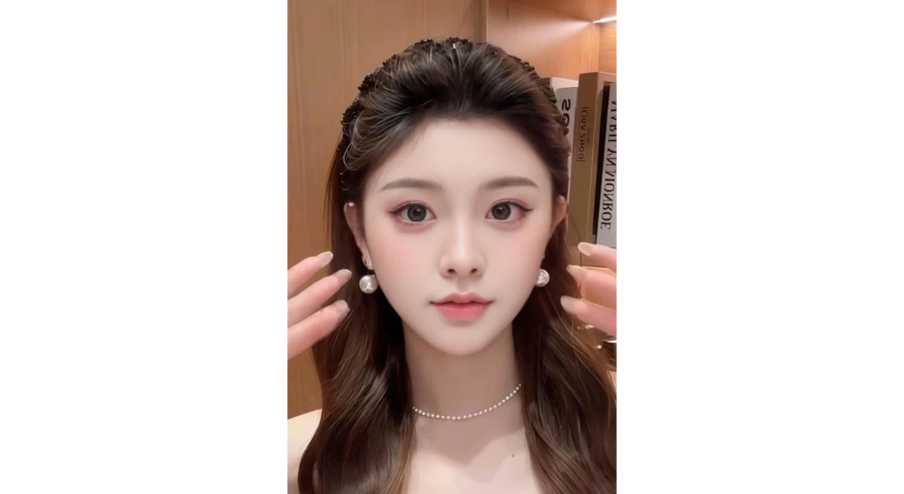 Siyah Renk Boncuk Detaylı Taraklı Taç