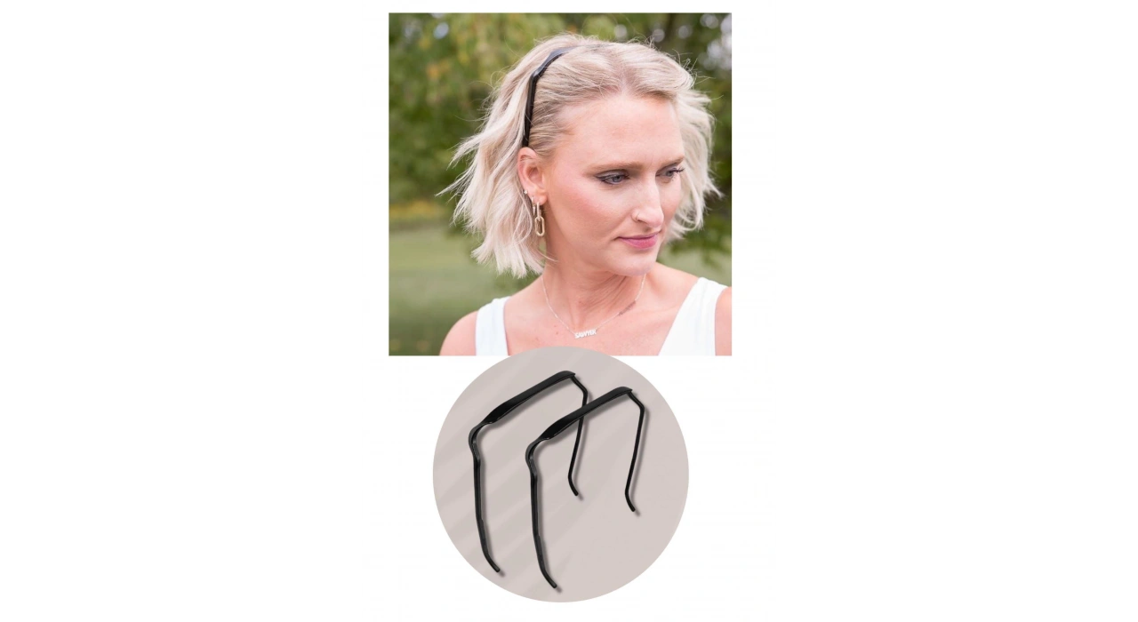 Siyah Renk Gözlük Efekti Veren Taç